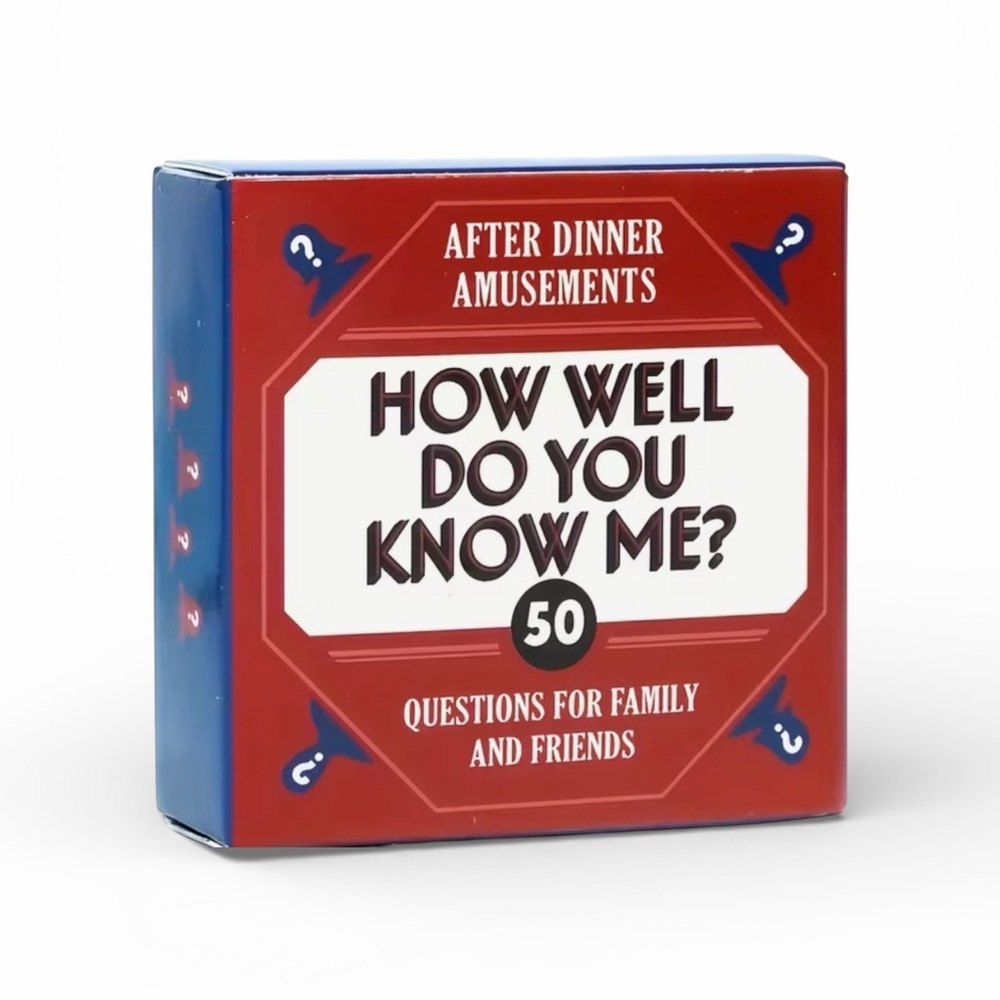 How Well Do You Know Me? 50 Question Game | Fun for Family & Friends